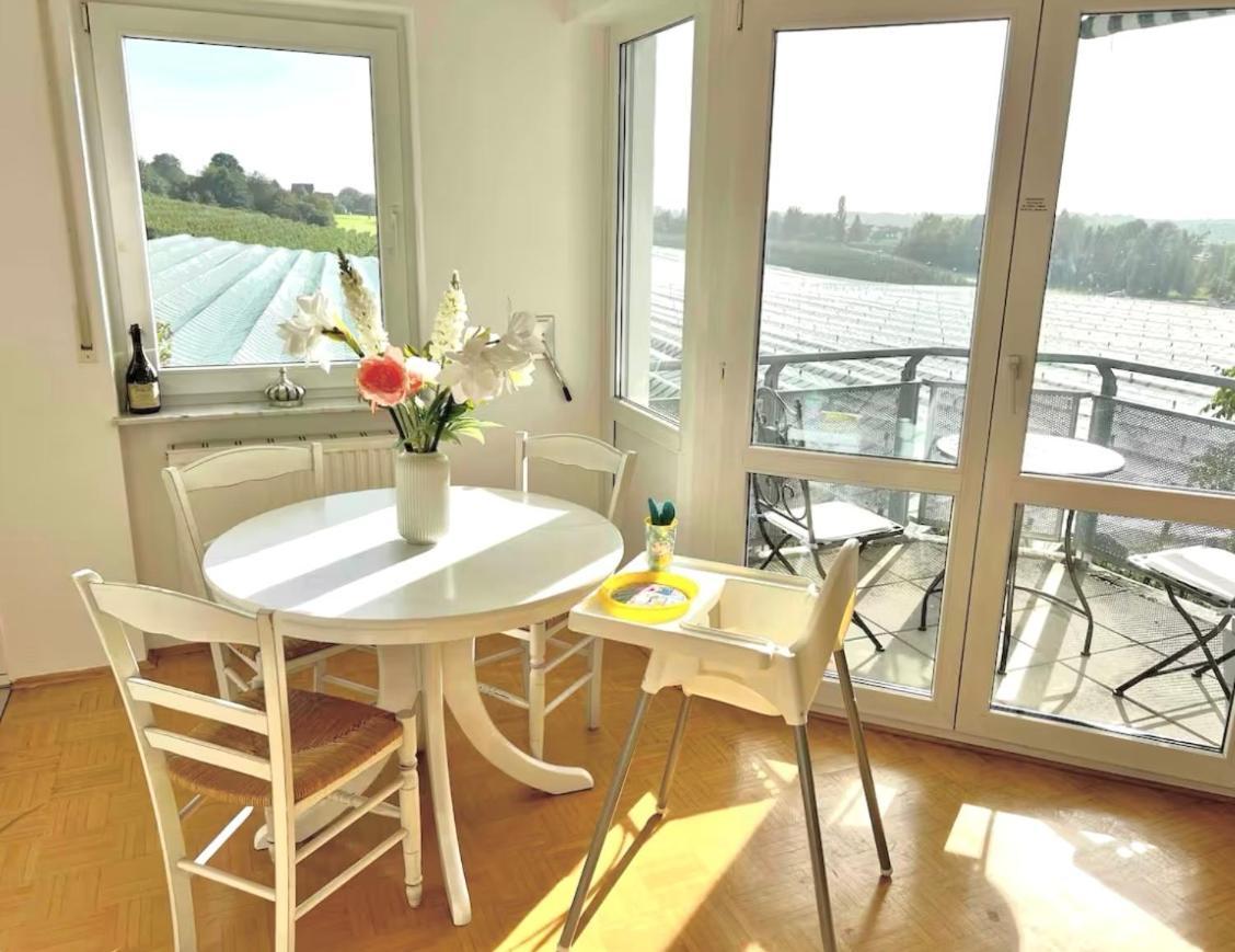 Ferienwohnung Panorama Domizil Ravensburg Mit Alpenblick Balkon Exterior foto